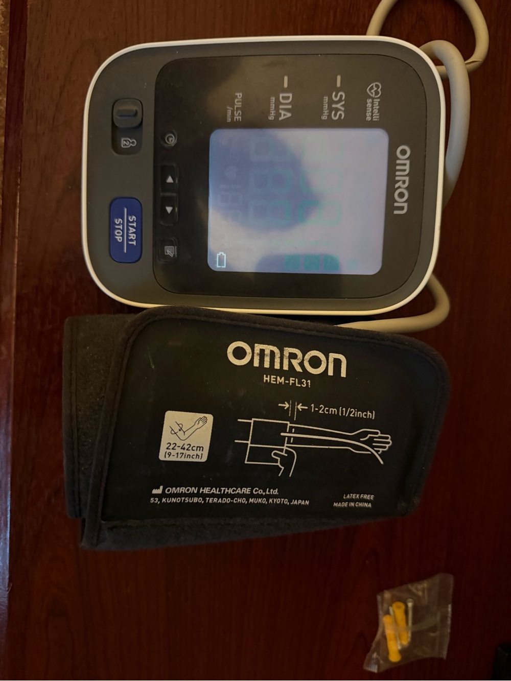 OMRON Blood Pressure Monitor
